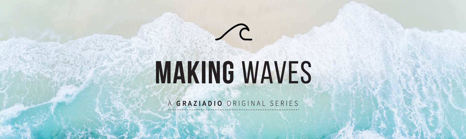 Wave over beach shore