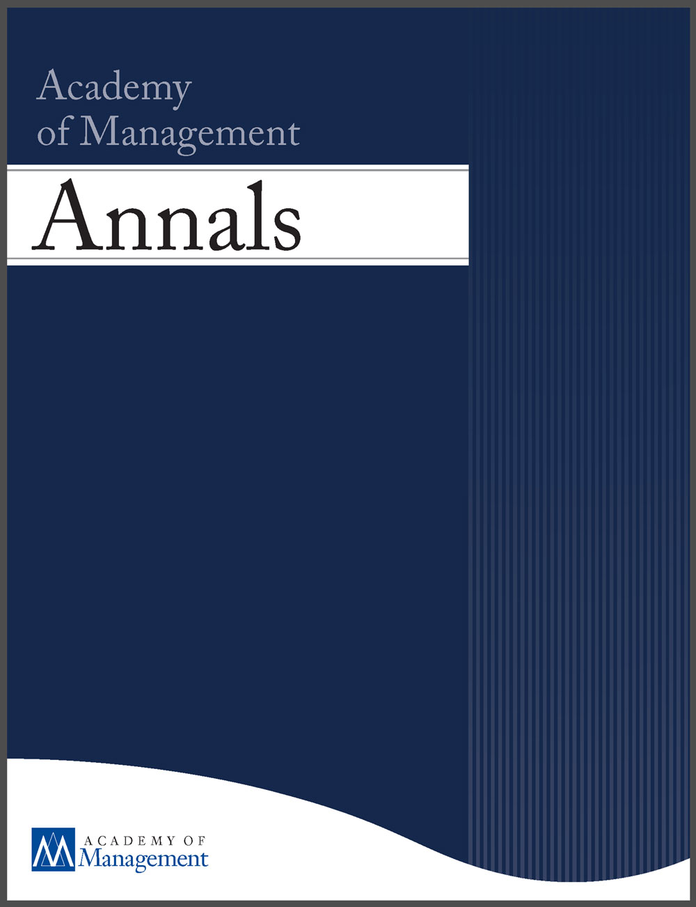 Academy of Management Annals. 