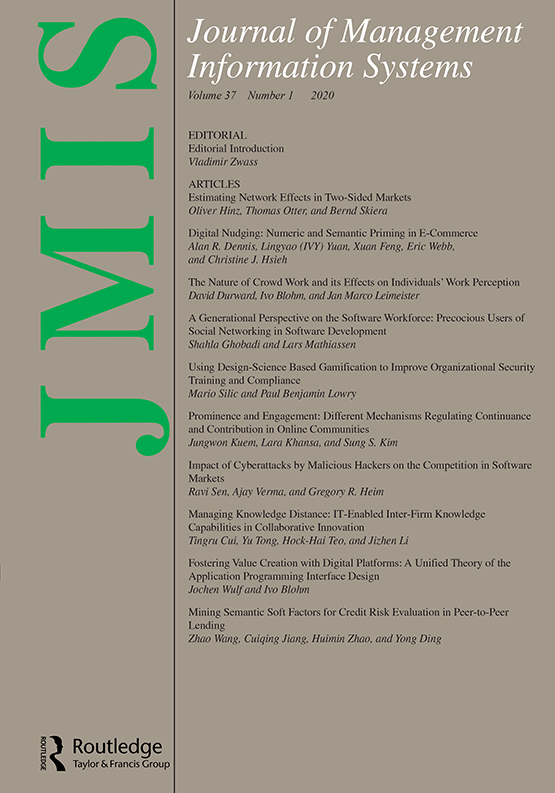 Journal of Management Information Systems