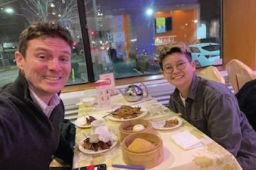 MSBA student Robin Li