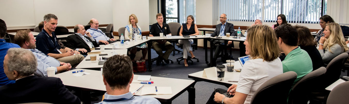 Group of students during Executive Education program