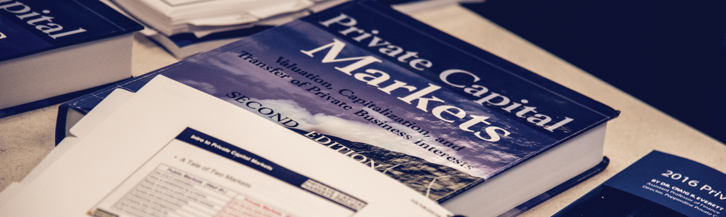 Private Capital Markets book