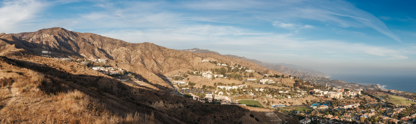 Pepperdine Malibu Campus Aerial View